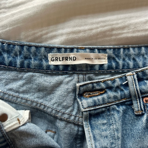 GRLFRND Karolina High Rise Straight Jean - Picture 4 of 4